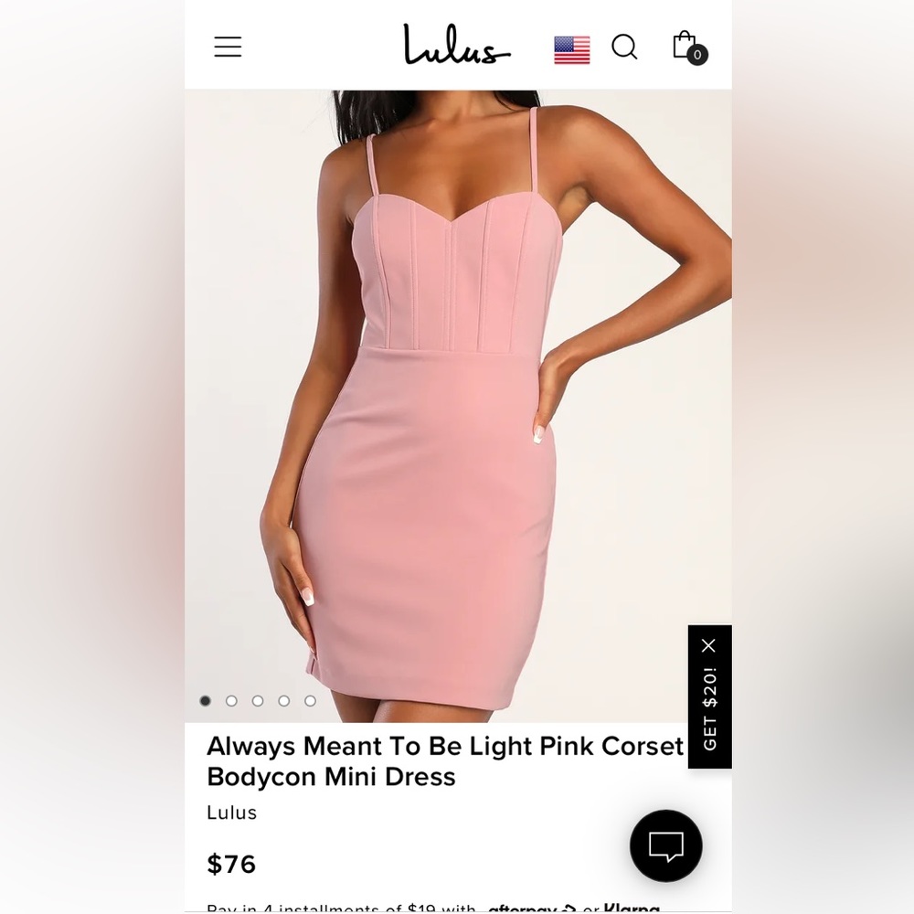 light pink dress